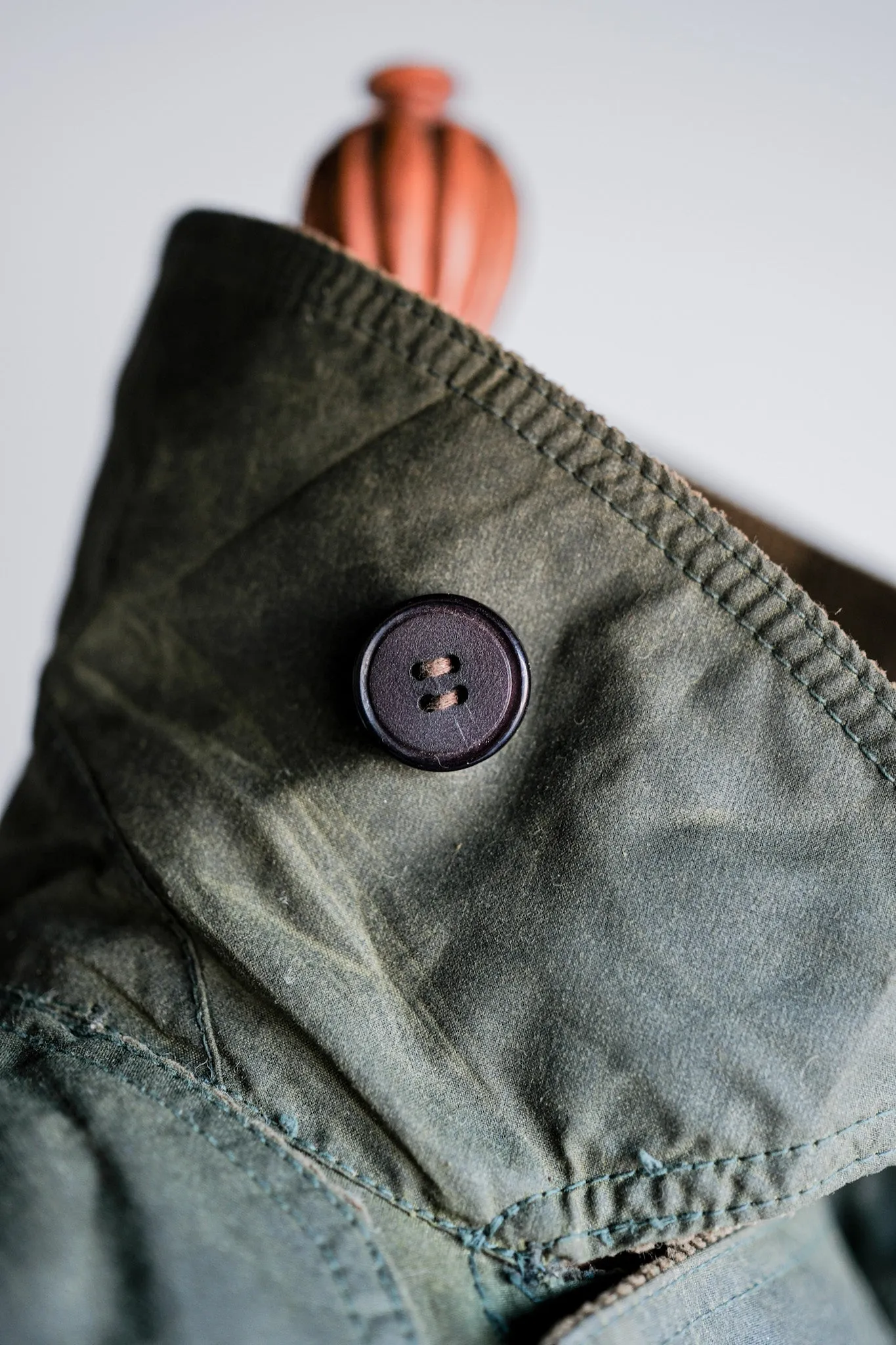 【~90's】Vintage Barbour "TRENCH COAT" 3 Crest