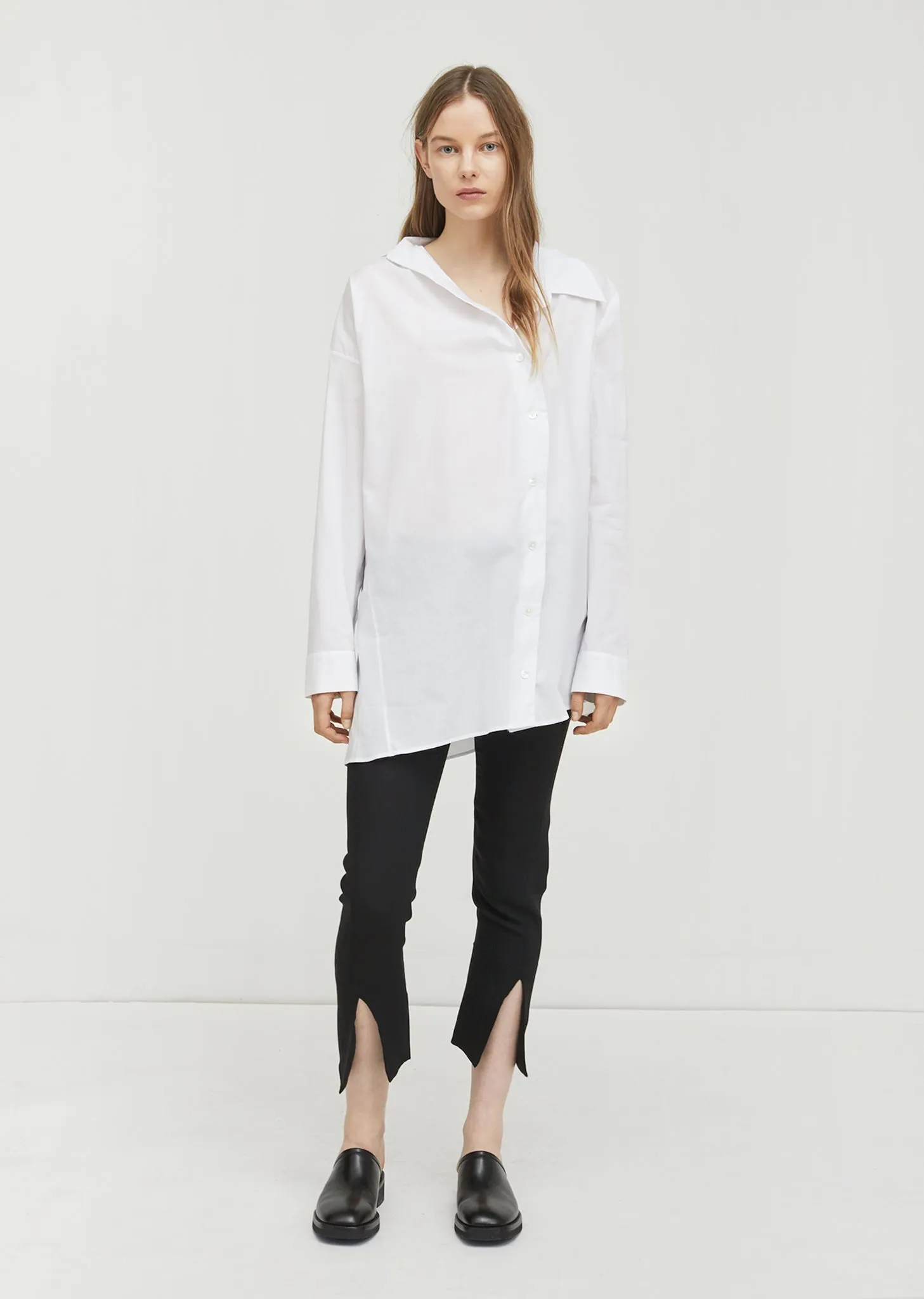 Asymmetric Cotton Shirt