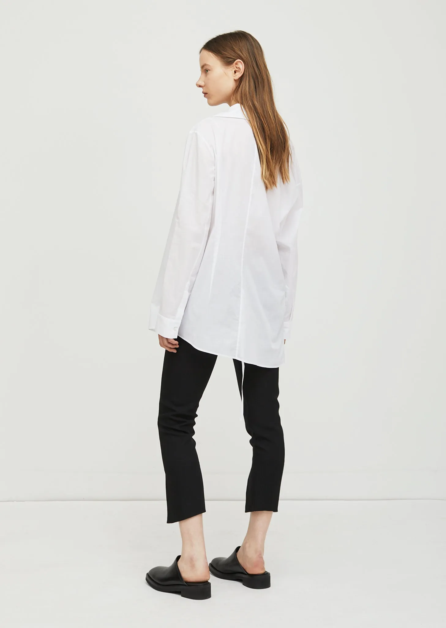 Asymmetric Cotton Shirt