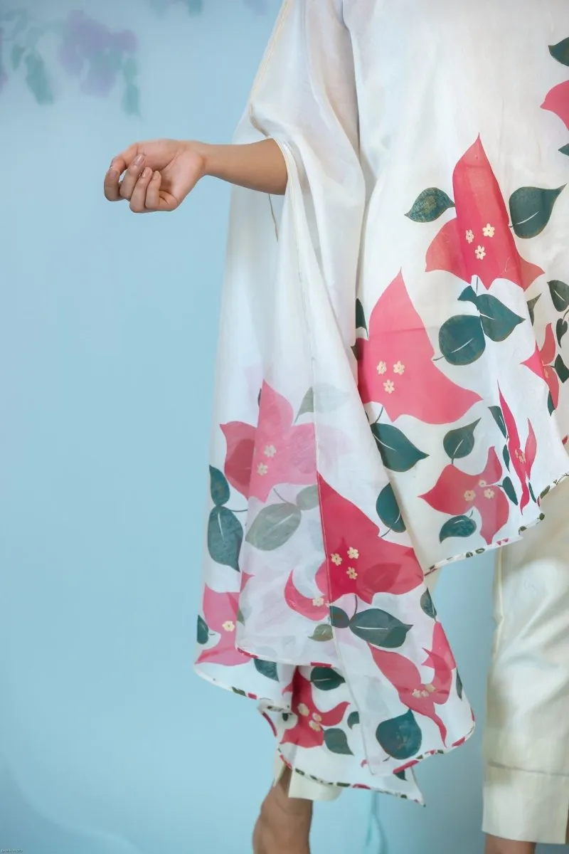Asymmetric Poppy shirt