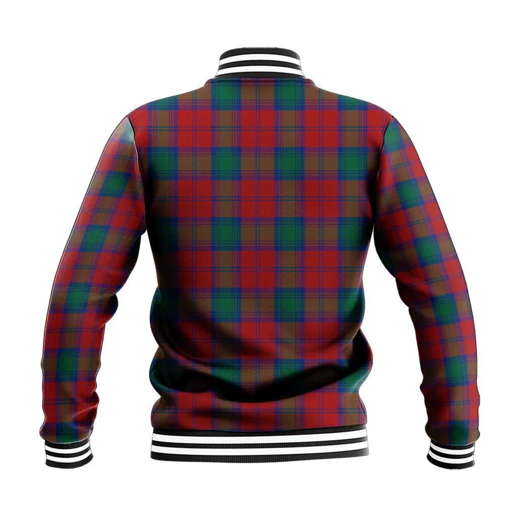 Auchinleck (Affleck) Tartan Baseball Jacket with Family Crest