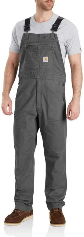 Carhartt Men's Rugged Flex Relaxed Fit Canvas Bib Overall