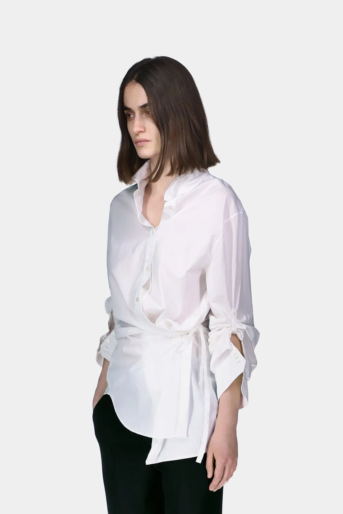 Ceciel Slouchy Asymmetric Shirt