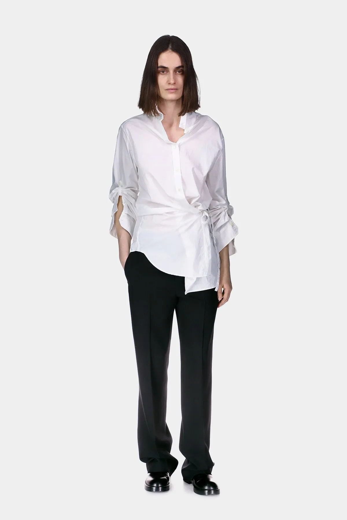 Ceciel Slouchy Asymmetric Shirt