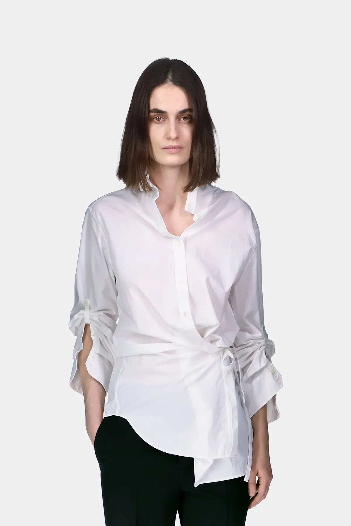 Ceciel Slouchy Asymmetric Shirt