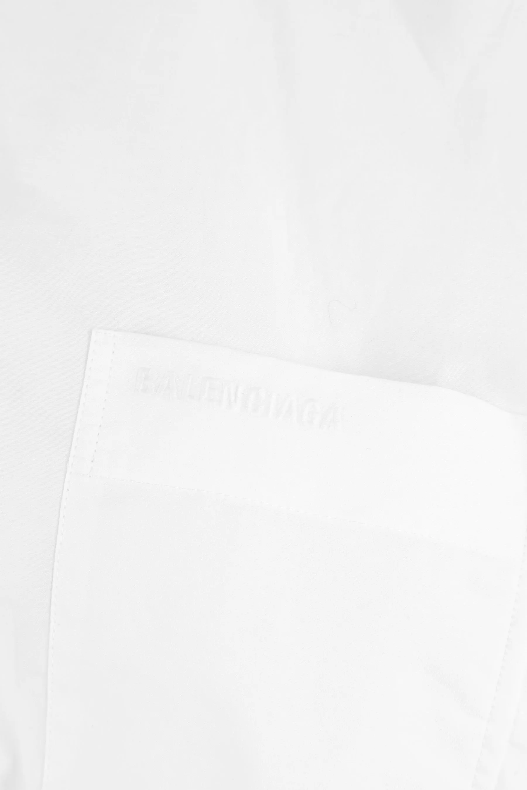 Cut-Up poplin shirt