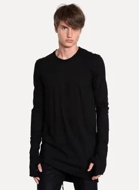 Glove Sleeve Cotton T-Shirt