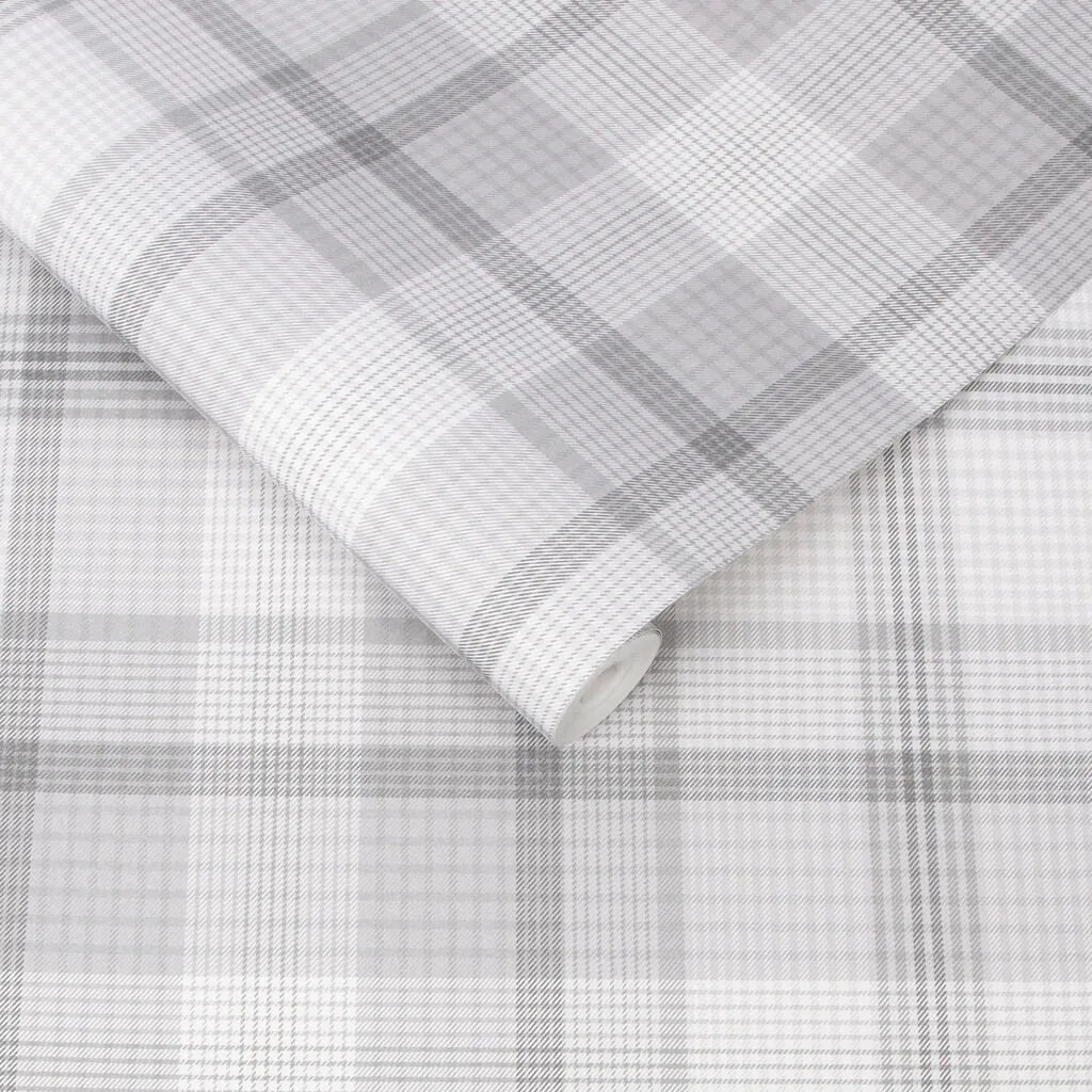 Graham & Brown Heritage Plaid 107594 Grey