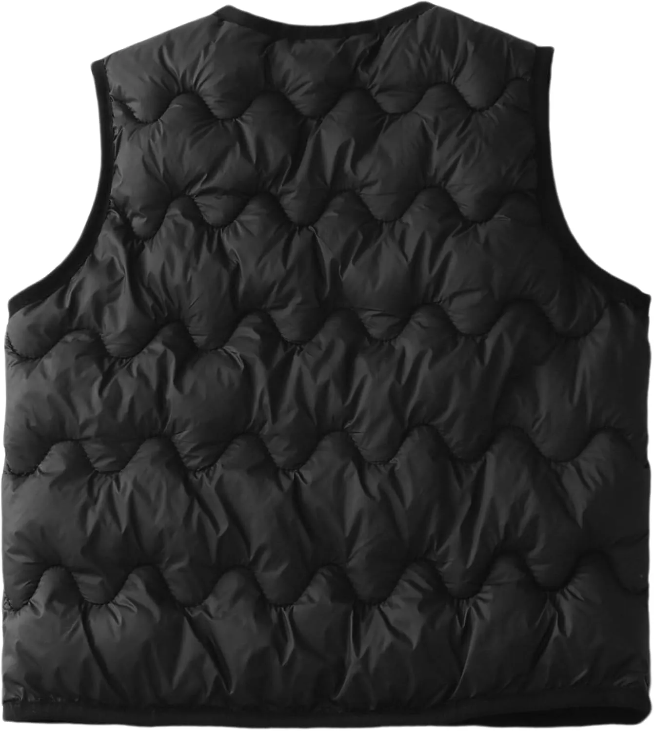 Happy Cherry Girls Puffer Vest Kids Water Resistant Jacket Sleeveless V-neck Windproof Thin Lightweight Outerwear Gilet