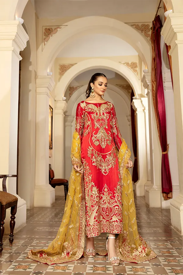 Imrozia Premium Regence Luxury Chiffon Collection – I-129 Melanger