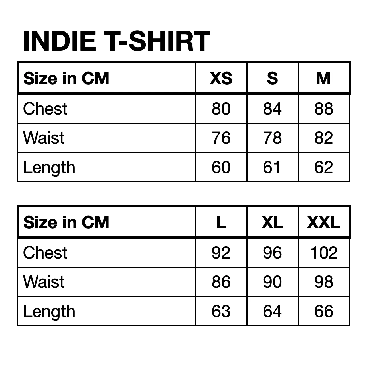 Indie T-shirt - Black striped