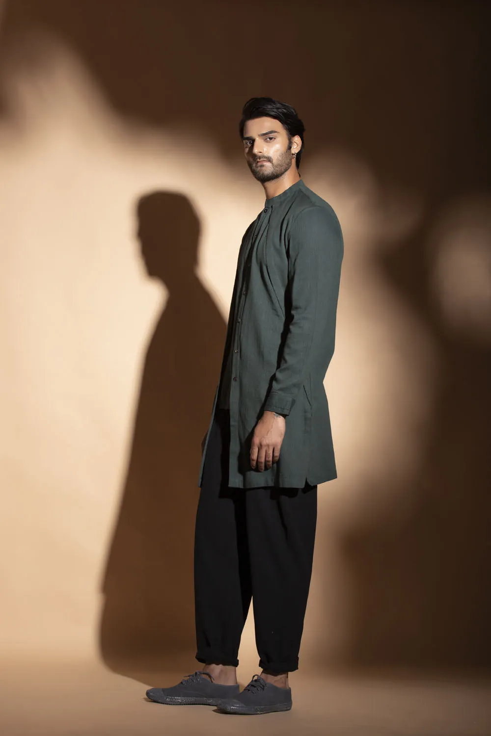 Layered Asymmetric Shirt