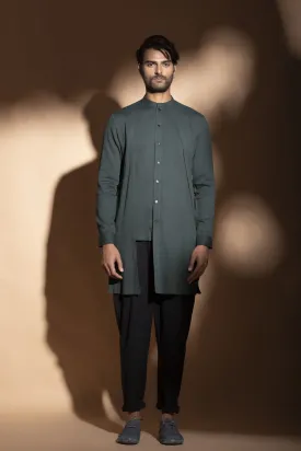 Layered Asymmetric Shirt