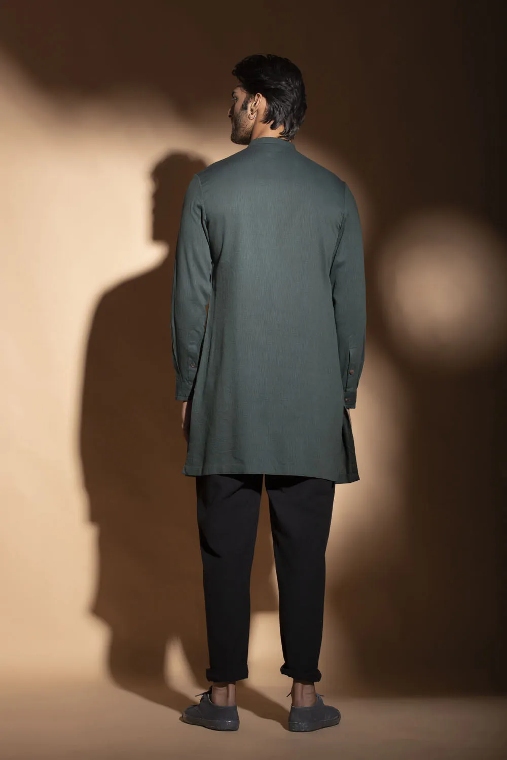 Layered Asymmetric Shirt