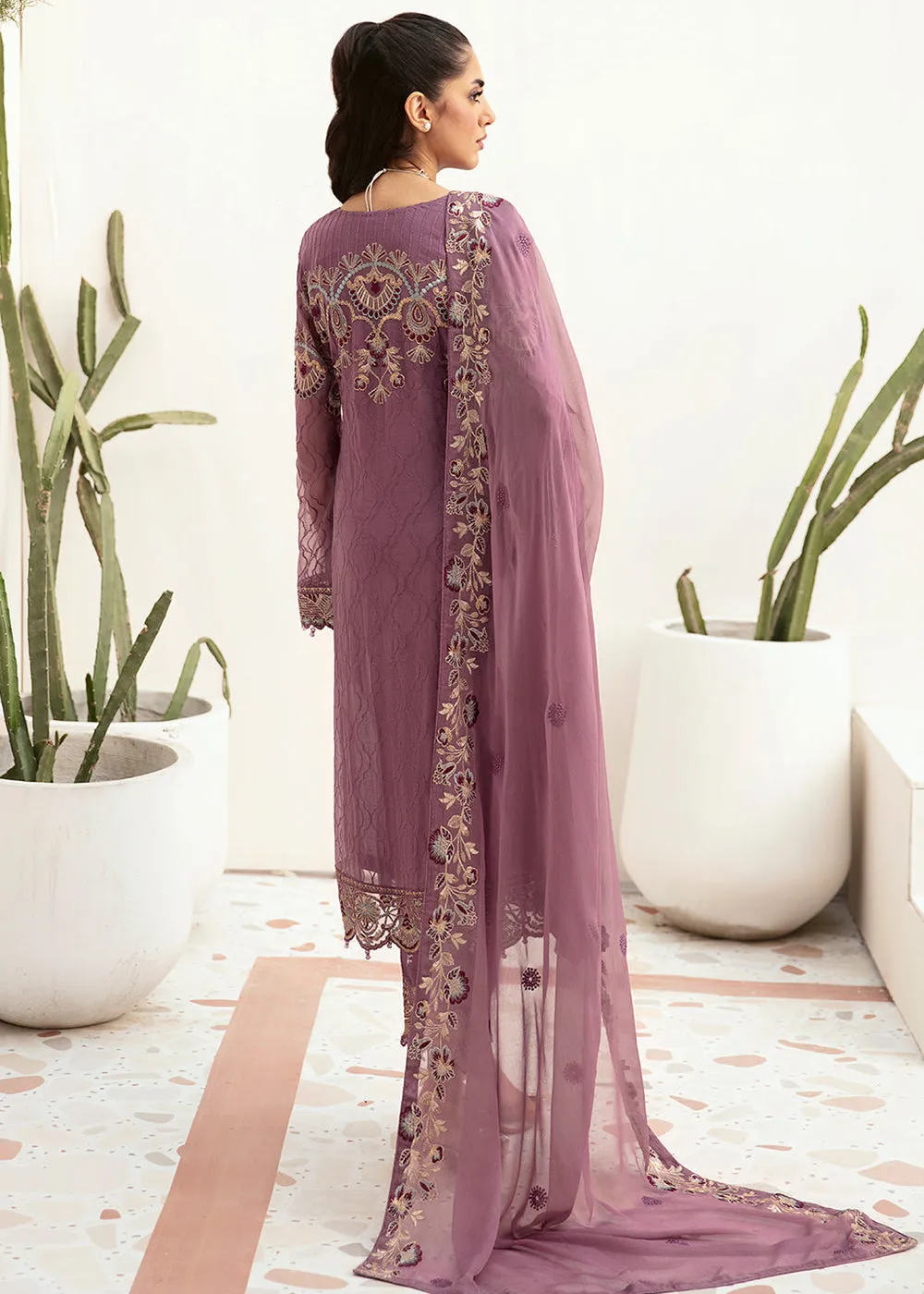Luxury Chiffon Collection 2024 by Ramsha | F-2610