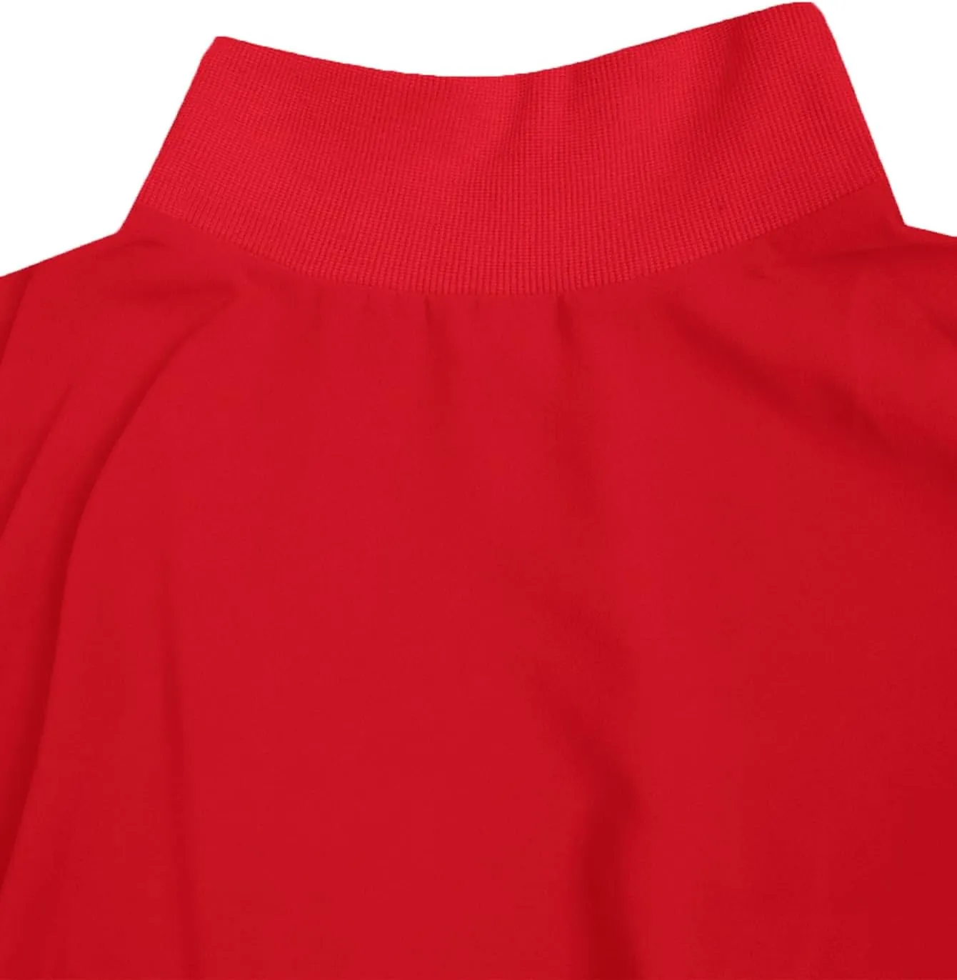 LYANER Women's Mock Neck Asymmetrical High Low Balloon Long Sleeve Long Shirt Blouse Tunic Top