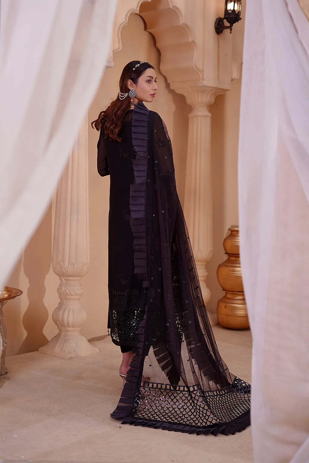 Maryam's Afsaneh Embroidered Formal Festive Collection – A-04