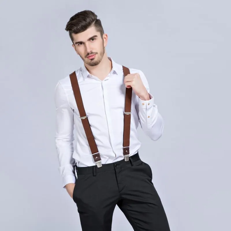 Mens Suspenders 3 Clip