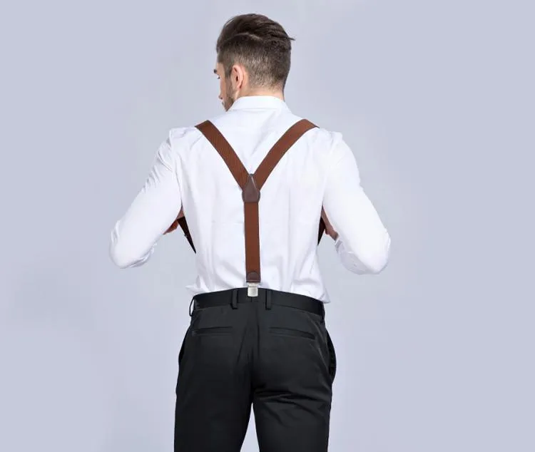 Mens Suspenders 3 Clip