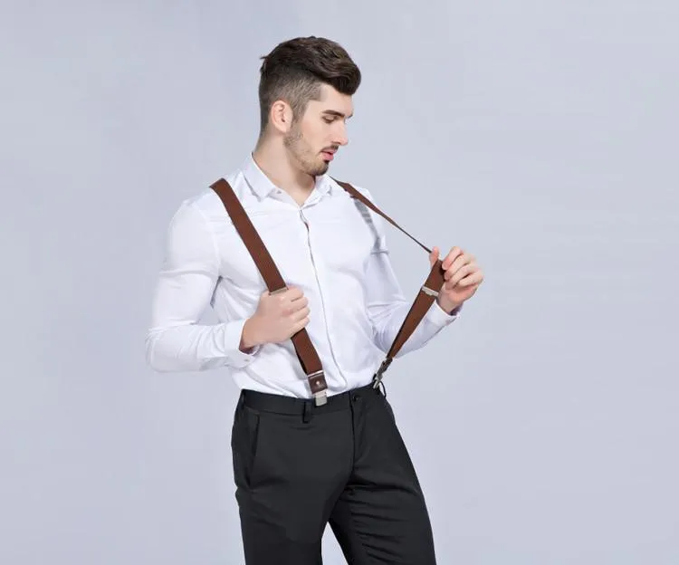 Mens Suspenders 3 Clip