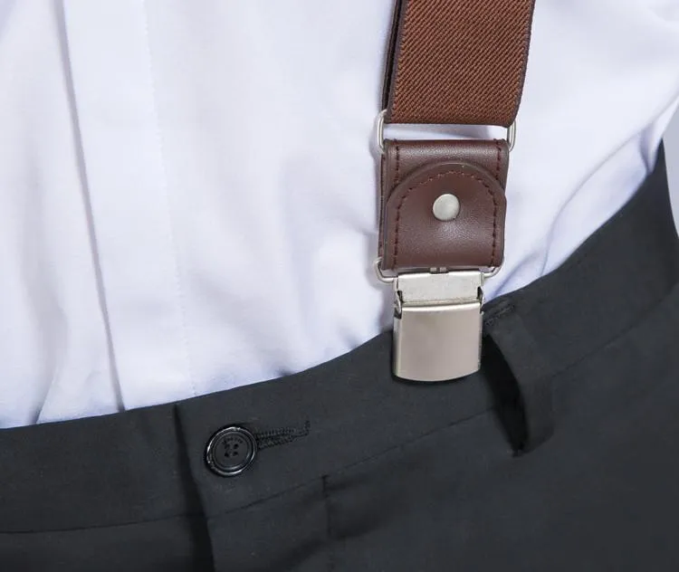 Mens Suspenders 3 Clip