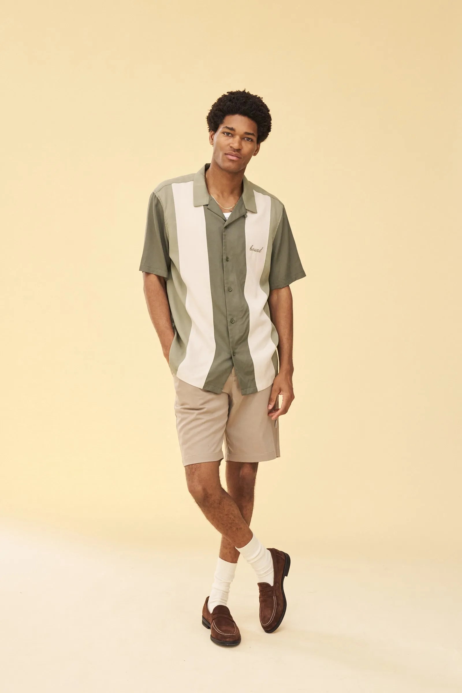NEW JERSEY BOWLING SHIRT - GREEN