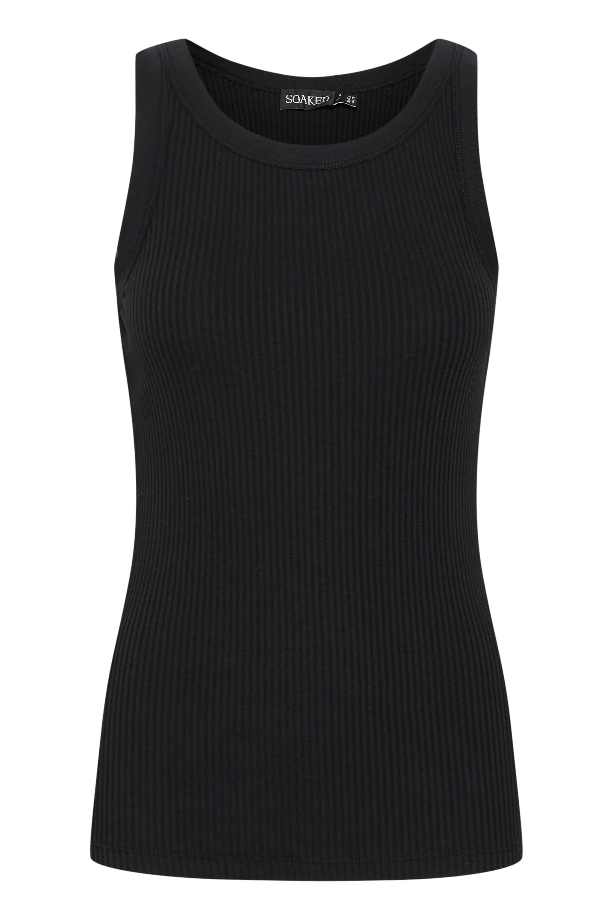 Soaked in Luxury Simone Tank Top in Black
