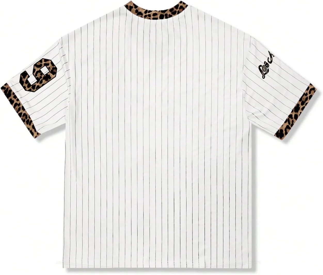 SOLY HUX Jersey Shirts for Women Y2k Oversized T Shirt Striped Number Graphic Tees V Neck Half Sleeve Streetwear Tops