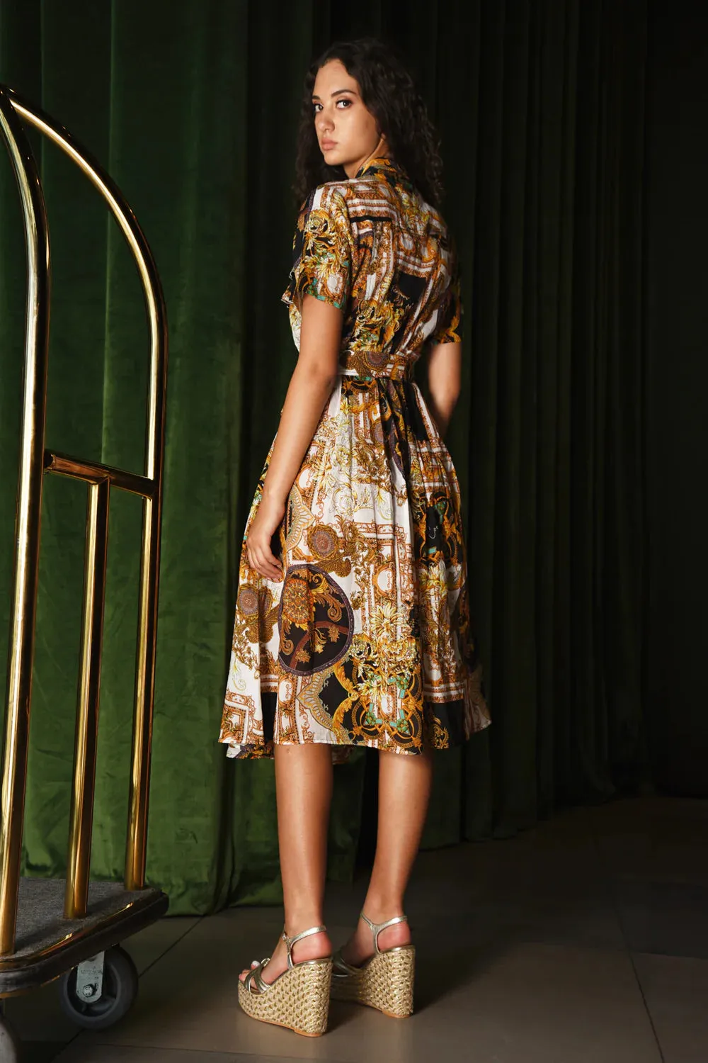 Trelise Cooper - Gold Gold Heart Dress