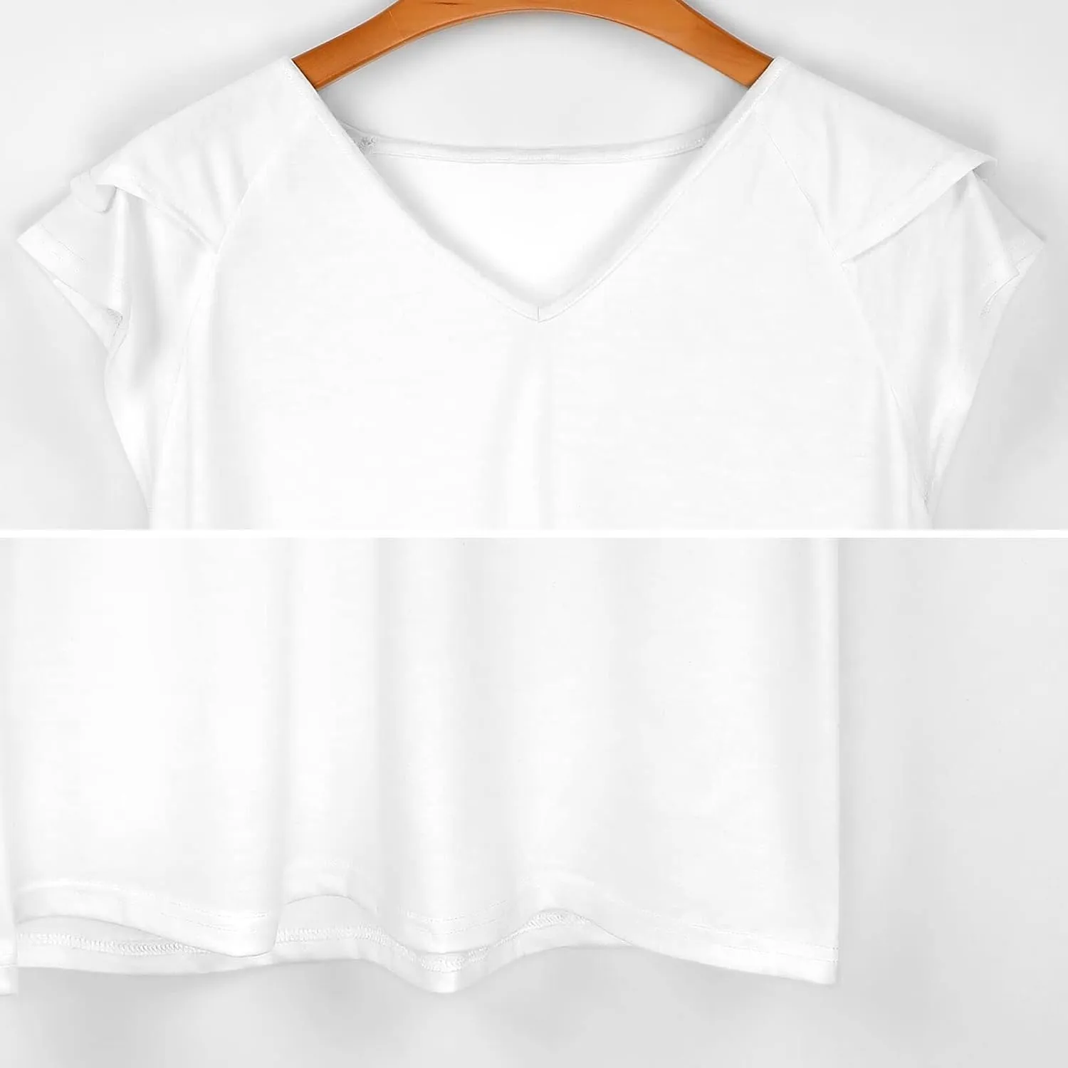 Women's V Neck T Shirt Vintage Short-Sleeve Retro Shirt for Man